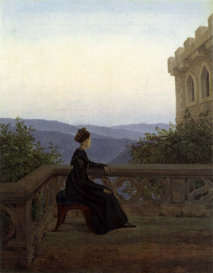 Woman on the Balcony